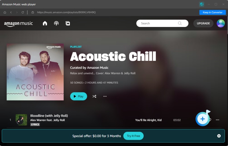 Add music from Prime to macsome