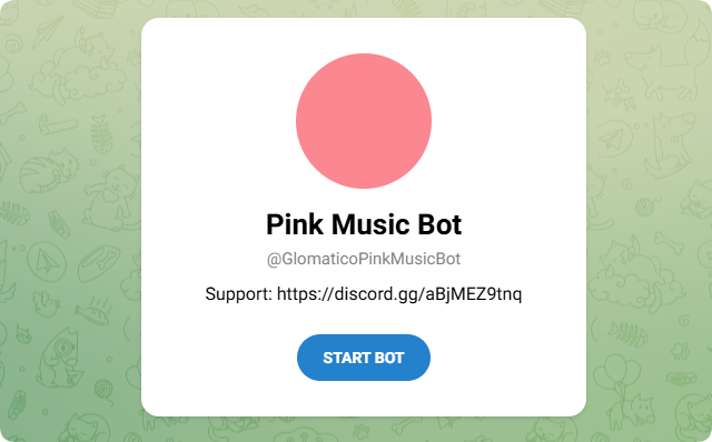 @GlomaticoPinkMusicBot Apple Music Telegram bot