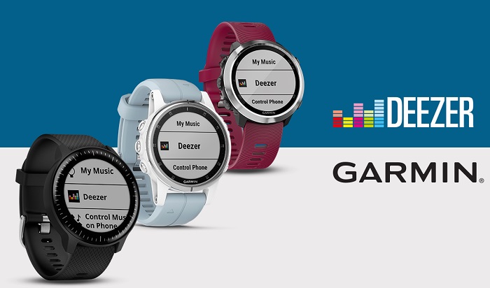 use deezer music on garmin watch