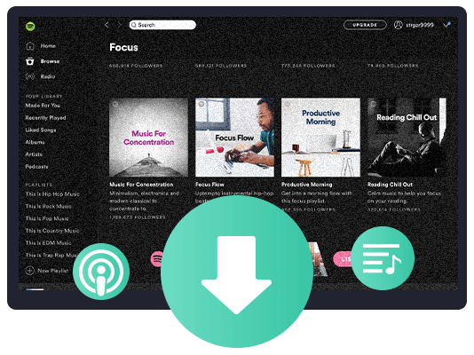 convert spotify podcast