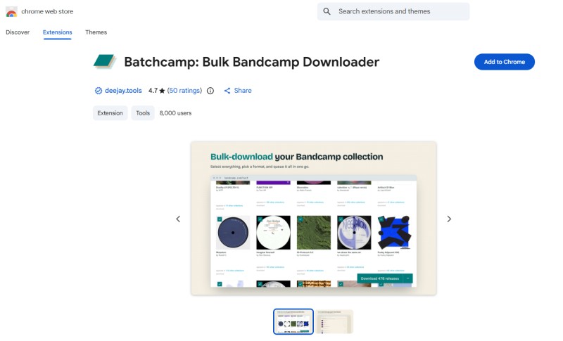 Batchcamp – Bulk Bandcamp Downloader