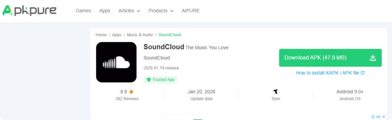 SoundCloud MOD APK