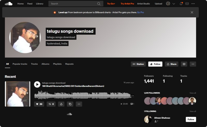 SoundCloud Telugu Music