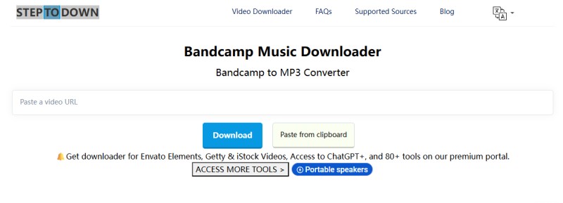 STEPTODOWN Bandcamp Music Downloader