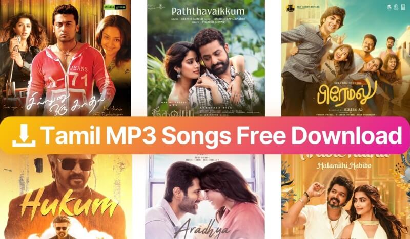 10+ Working Sites for Tamil MP3 Songs Free Download