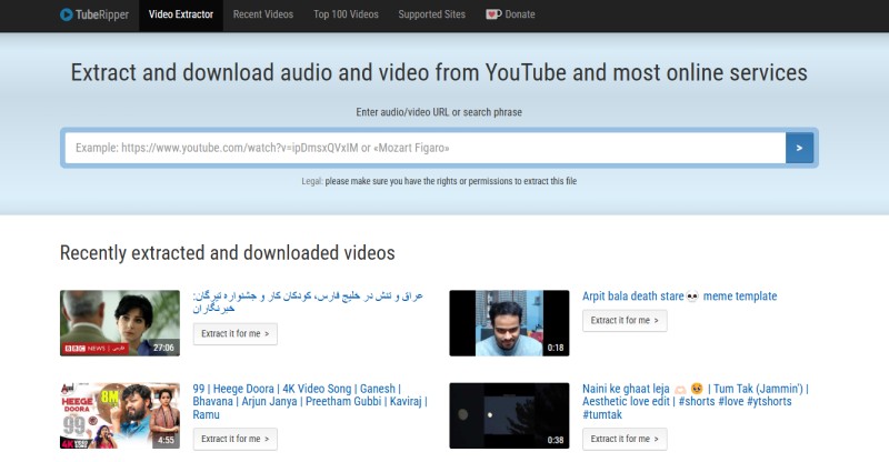TubeRipper YouTube Ripper
