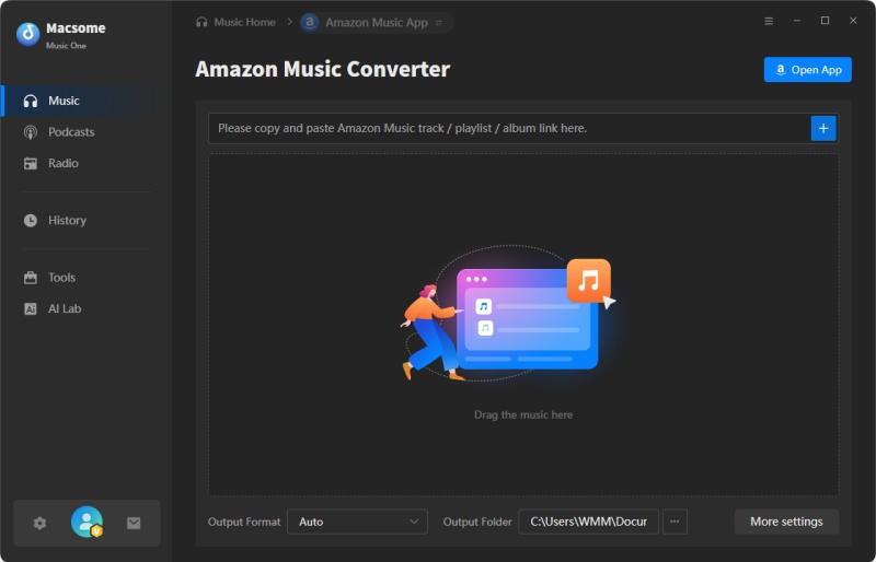 Download music from Amazon Music