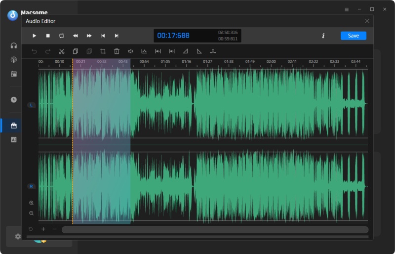 audio editor