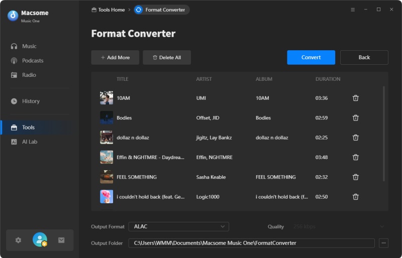 Macsome WAV to MP3 Converter