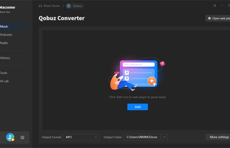 Download Music from Qobuz
