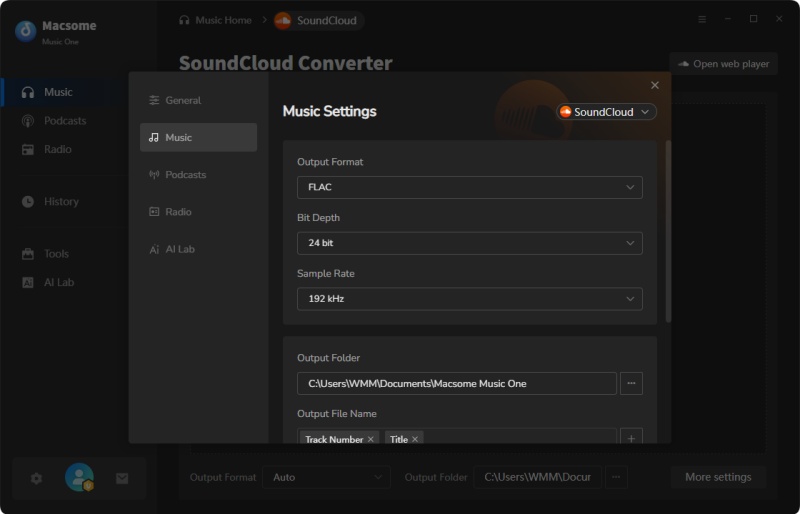 Download Playlists from SoundCloud