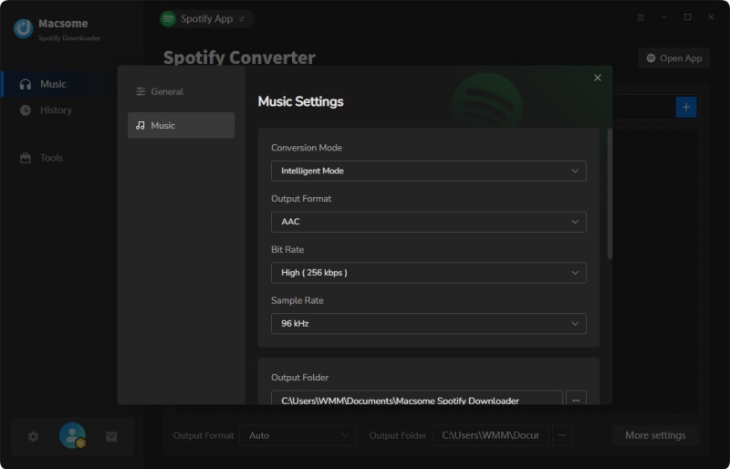Spotify to AAC
