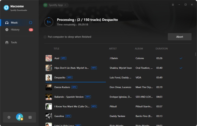 Download Spotify in MP3 format