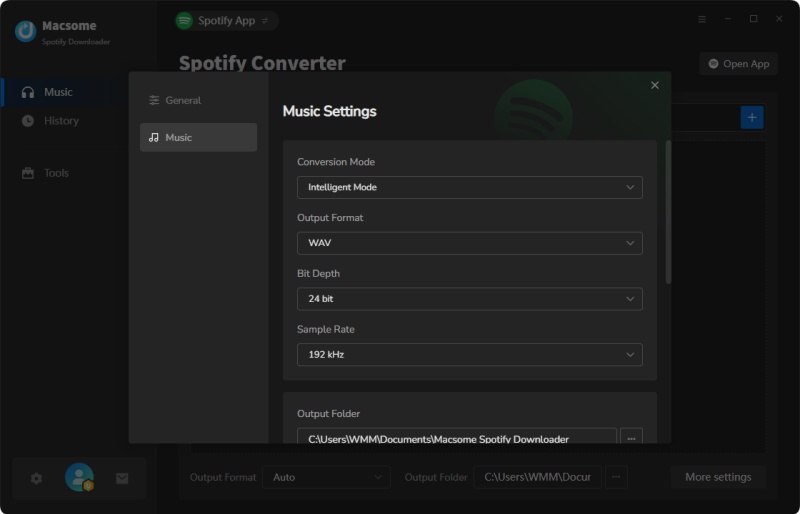 Spotify to WAV