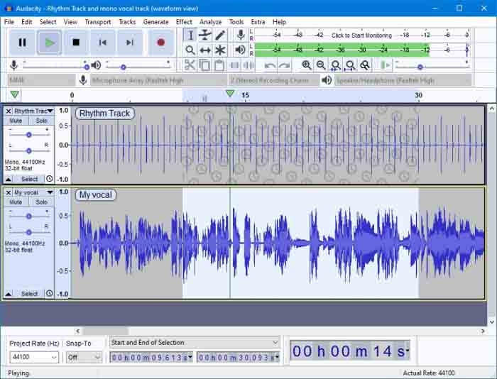 audacity Spotify to MP3 Converter