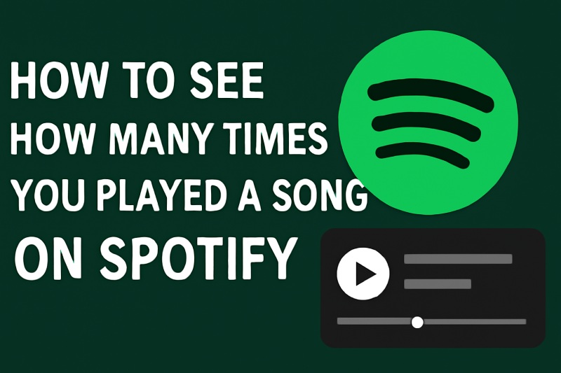 See How Many Times You Played a Song on Spotify 
