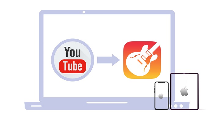 get YouTube Music into garageband